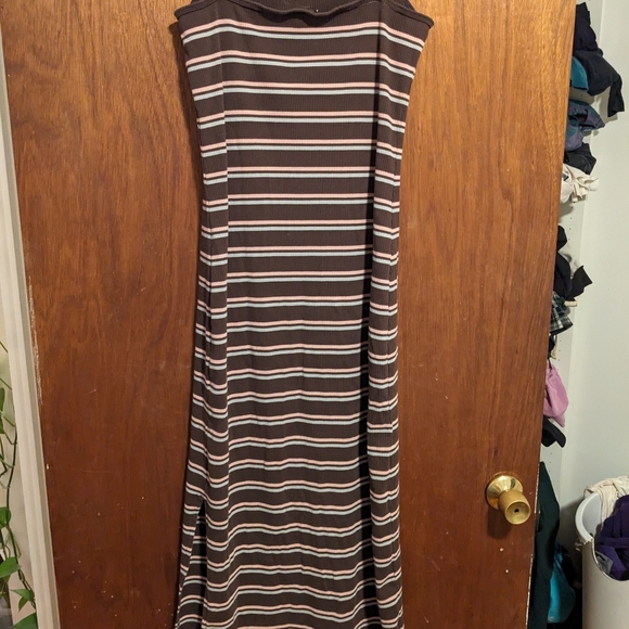 Nike brown striped casual dress (size M) - Picture 8 of 11